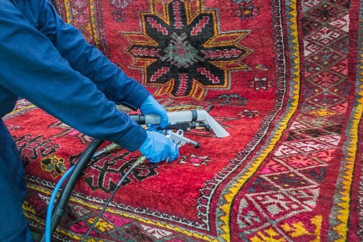 эффективная химчистка ковров ручной работы 